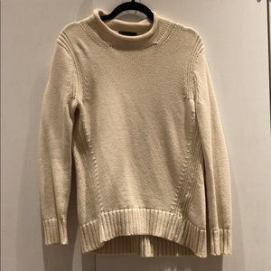 Jcrew cream cotton sweater